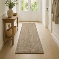 Tapijt Naturel en zwart 60 x 110 cm Jute 2