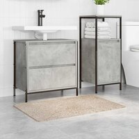 Antislip Badmat Cr&egrave;me 60 x 90 cm PP 3