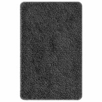 Antislip Badmat Set 2 pcs Donkergrijs PP 5