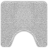Antislip Badmat Set 2 pcs Grijs PP 6
