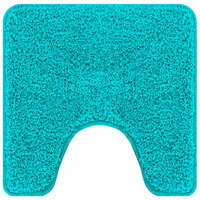 Antislip Badmat Set 2 pcs Turquoise PP 6
