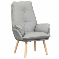 Fauteuil Wolkengrijs 69 x 74 x 93 cm Sherpa Stof 2