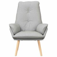 Fauteuil Wolkengrijs 69 x 74 x 93 cm Sherpa Stof 4