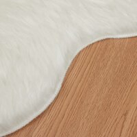 Nep Schapenvacht Tapijt Tafalla Wit 60 x 90 cm Polyester 8