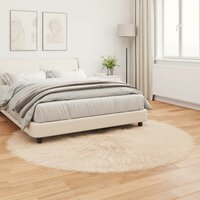 Nep Schapenvacht Tapijt Tafalla Beige &Oslash; 160 cm Polyester 4