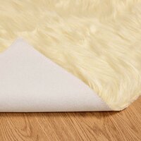 Nep Schapenvacht Tapijt Tafalla Cr&egrave;me 80 x 150 cm Polyester 6