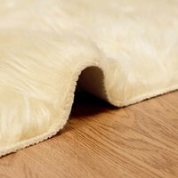 Nep Schapenvacht Tapijt Tafalla Cr&egrave;me 80 x 150 cm Polyester 8