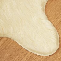 Nep Schapenvacht Tapijt Tafalla Cr&egrave;me 50 x 80 cm Polyester 7