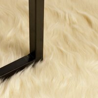 Nep Schapenvacht Tapijt Tafalla Cr&egrave;me 60 x 90 cm Polyester 5