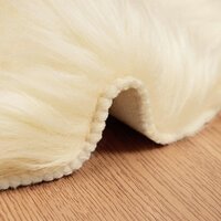 Nep Schapenvacht Tapijt Tafalla Cr&egrave;me 80 x 120 cm Polyester 8