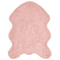 Nep Schapenvacht Tapijt Tafalla Roze 80 x 120 cm Polyester 2