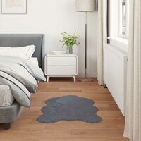 Nep Schapenvacht Tapijt Tafalla Antraciet 80 x 120 cm Polyester 4