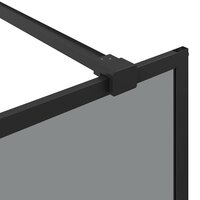 Inloopdouchewand Zwart 80 x 195 cm Gehard Glas 7