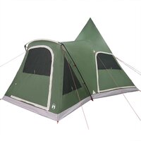 Teepee Tent met dak met opslag Groen 545 x 450 x 295 cm 4