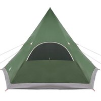 Teepee Tent met dak met opslag Groen 545 x 450 x 295 cm 8