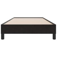 Bedframe zonder matras 80x220 cm fluweel zwart 5