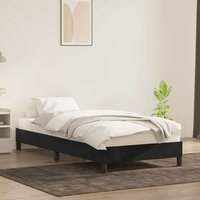 Bedframe zonder matras 90x220 cm fluweel zwart 3
