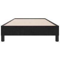 Bedframe zonder matras 90x220 cm fluweel zwart 5