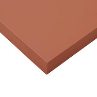 Wandplank met opslag 2 pcs Rood 23 x 23,5 x 4 cm Bewerkt hout 9