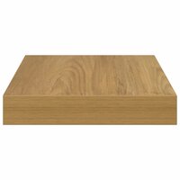 Wandplank Wandgemonteerd Bruin 23 x 23,5 x 4 cm Bewerkt hout 7