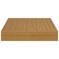 Wandplank Wandgemonteerd Beige 23 x 23,5 x 4 cm Bewerkt hout 7
