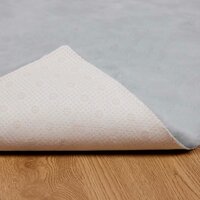 Nep Konijnenbont Tapijt Olite Grijs 120 x 120 cm Polyester 8
