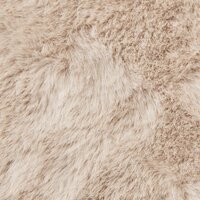 Nep Konijnenbont Tapijt Olite Taupe &Oslash; 120 cm Polyester 9