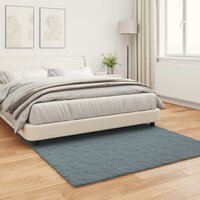 Nep Konijnenbont Tapijt Olite Antraciet 120 x 120 cm Polyester 4