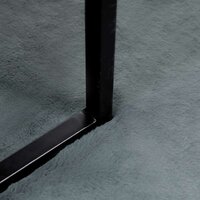 Nep Konijnenbont Tapijt Olite Antraciet &Oslash; 120 cm Polyester 6
