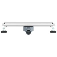 Doucheafvoer 2-in-1 met 360&deg; Sifon Zilver 50 cm 4
