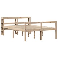 Seniorenbed met hoofdbord massief grenenhout 140x200 cm 3