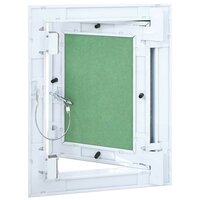 Toegangs paneel Groen en Zilver 20 x 25 cm 2