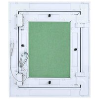 Toegangs paneel Groen en Zilver 25 x 30 cm 4