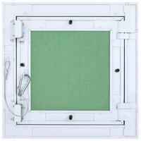 Toegangs paneel Groen en Zilver 30 x 30 cm 4