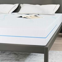 Matras Wit 200 x 200 cm Schuim 8