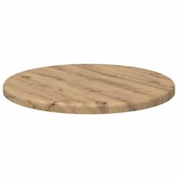 Tafelblad artisanaal eikenkleurig 30 x 30 x 1,5 cm Bewerkt hout 5