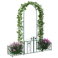 Tuin Boog Effen Groen 203 x 50 x 218 cm 3