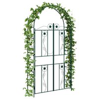 Tuin Boog Effen Groen 3