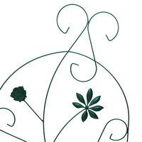 Tuinhek Latwerk 3 pcs Groen 112 x 40 cm Staal 7