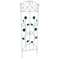 Tuinhek Latwerk 3 pcs Groen 112 x 40 cm Staal 5