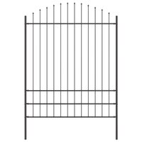 Tuinhek Grijs 170 x 225 cm Gepoedercoat staal 2