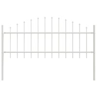 Tuinhek Wit 170 x 140 cm Gepoedercoat staal 2