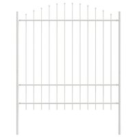 Tuinhek Wit 170 x 215 cm Gepoedercoat staal 2