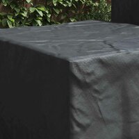 Meubelhoes Effen Zwart 60 x 60 x 45 cm Stof 4