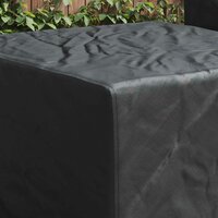 Meubelhoes Effen Zwart 99 x 99 x 60 cm 210D Oxford Stof 4