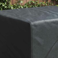 Meubelhoes Effen Zwart 110 x 84 x 70 cm 210D Oxford Stof 4