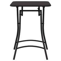 Bistrotafel Antraciet 55 x 55 x 72,5 cm Poedercoating staal 4
