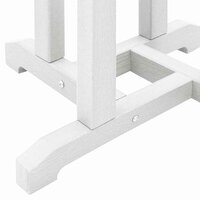 Bartafel Wit 55 x 55 x 107 cm Polyetheen 9