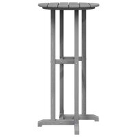 Bartafel Lichtgrijs 55 x 55 x 107 cm Polyetheen 5
