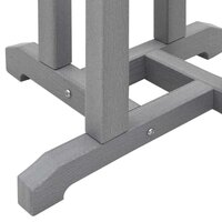 Bartafel Lichtgrijs 55 x 55 x 107 cm Polyetheen 9